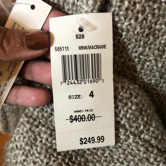 NWT TAHARI CLASSIC WOOL COAT - Picture 13 of 13